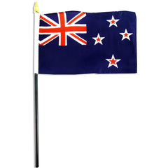 12 Pack of 4x6 Inch New Zealand Flag (12 Pack)