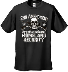 2nd Amendment  America's Original Home Land Security Men's T-Shirt 