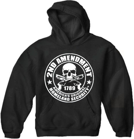 2nd Amendment Homeland Security Adult Hoodie