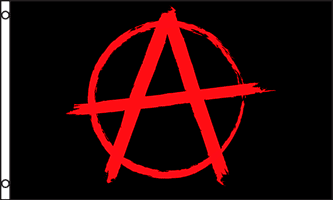 3 x 5 Anarchy Flag