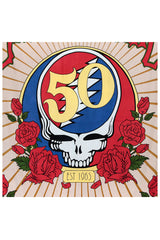3D Grateful Dead 50th Anniversary Steal Your Face Tapestry 60 x 90"