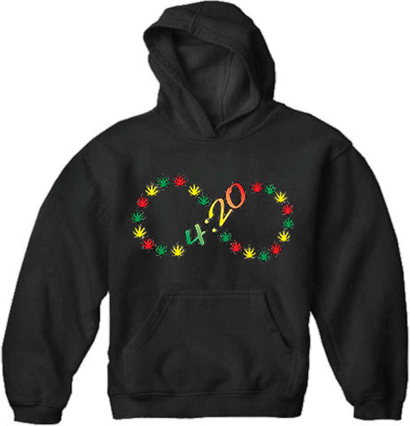 420 Infinity Adult Hoodie