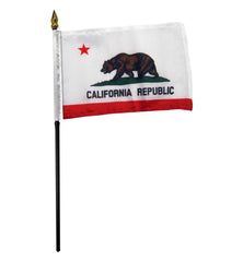 4x6 Inch California State Flag