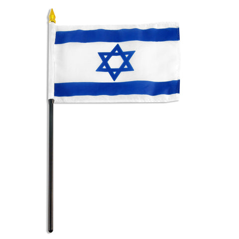 4x6 Inch Israel Flag