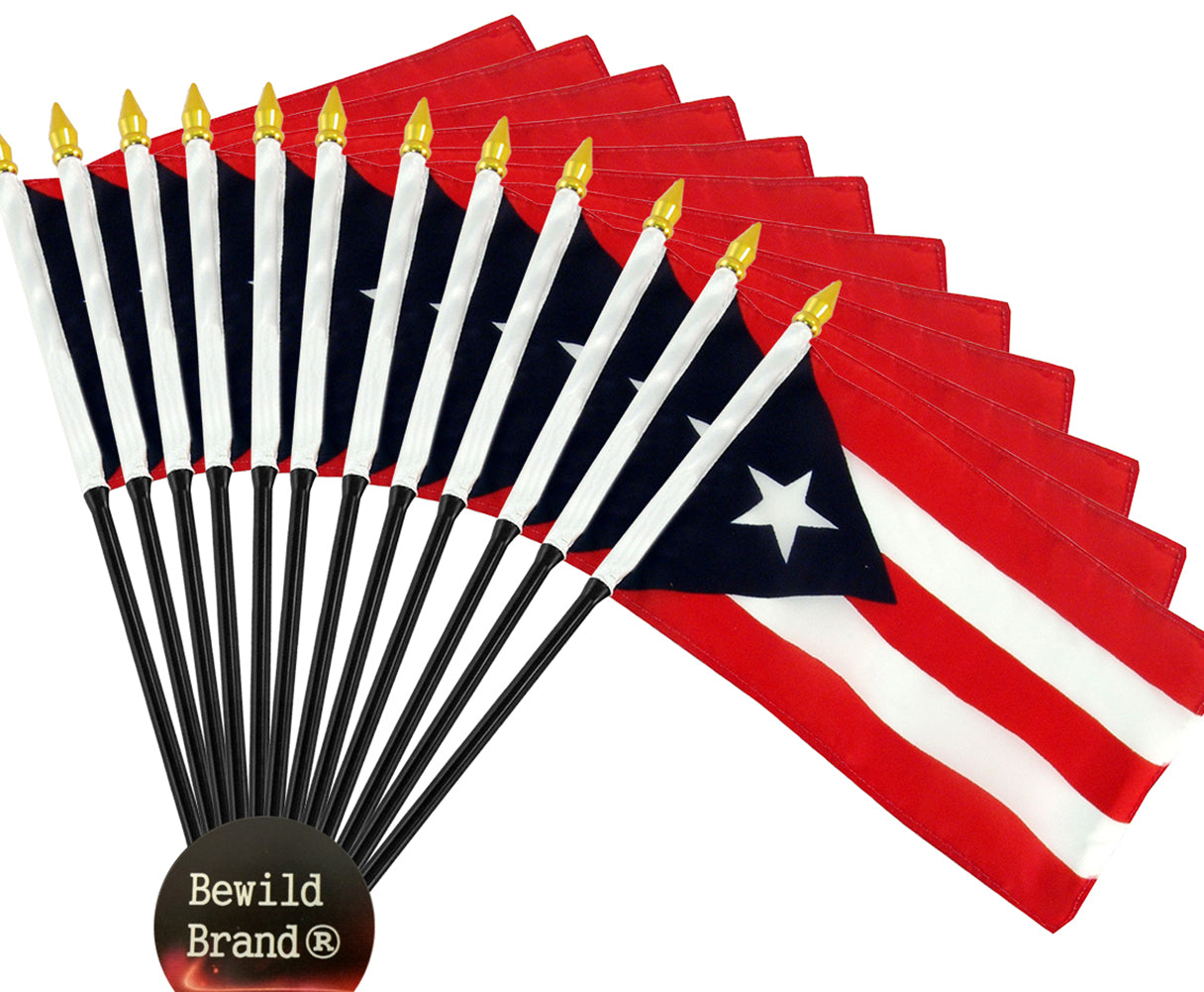 4x6 Inch Puerto Rico Flag