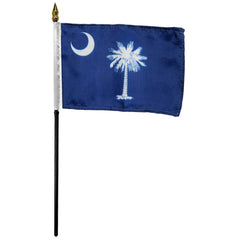 4x6 Inch South Carolina State Flag