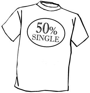 50% Single T-Shirt