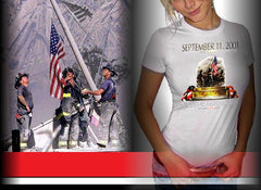 9/11 Never Forget Memorial Girls T-Shirt