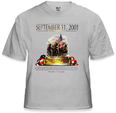 9/11 Never Forget Memorial T-Shirt