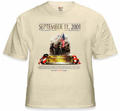 9/11 Never Forget Memorial T-Shirt