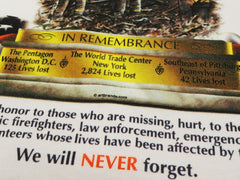 9/11 Never Forget Memorial T-Shirt