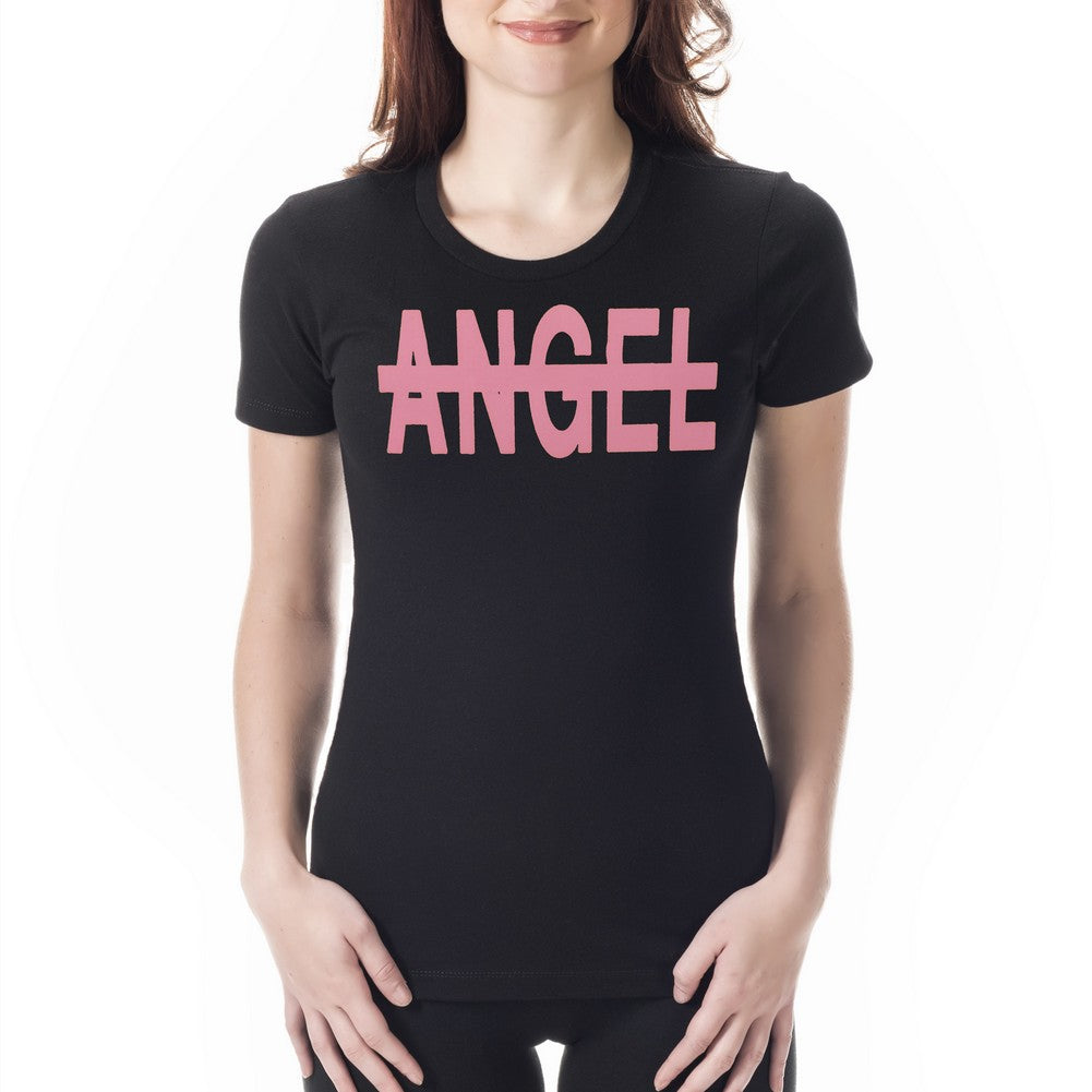 "No Angel" Watermelon Girl's T-shirt