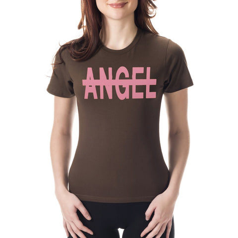 "No Angel" Watermelon Girl's T-shirt