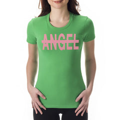 "No Angel" Watermelon Girl's T-shirt