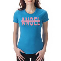 "No Angel" Watermelon Girl's T-shirt