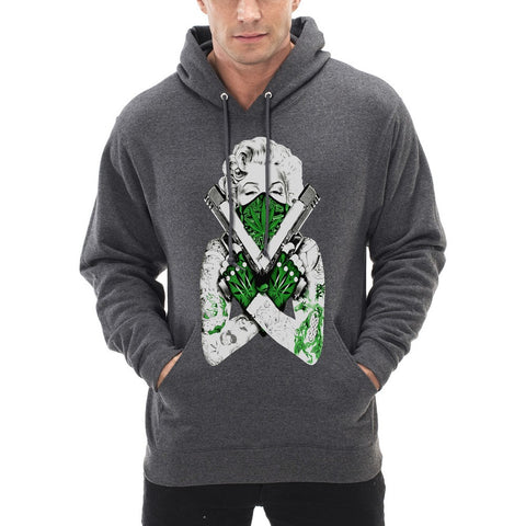 Marijuana Monroe "Gangster" Adult Hoodie