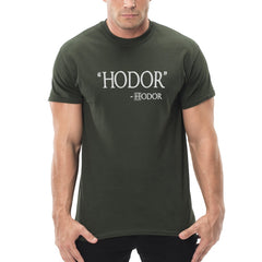 hodor quote mens t-shirt