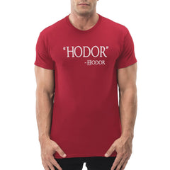 hodor quote mens t-shirt