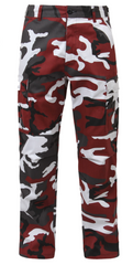 Tactical BDU Pants - Red Camo