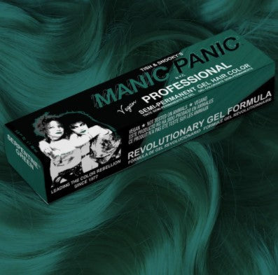 Manic Panic Hair Dye -  Serpentine® Green - Professional Gel Semi-Permanent Hair Color
