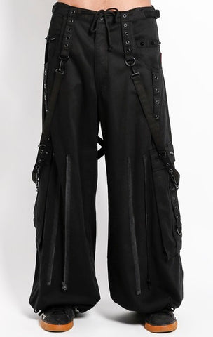 Tripp Darkstreet NYC - Back Up Skull Pants (Black/Red)