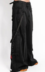 Tripp Darkstreet NYC - Back Up Skull Pants (Black/Red)