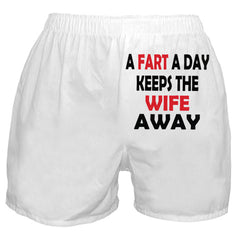 A Fart A Day Boxer Shorts