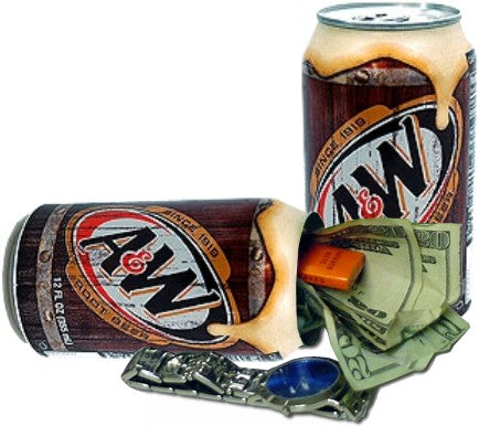 A&W Root Beer Diversion Safe Can