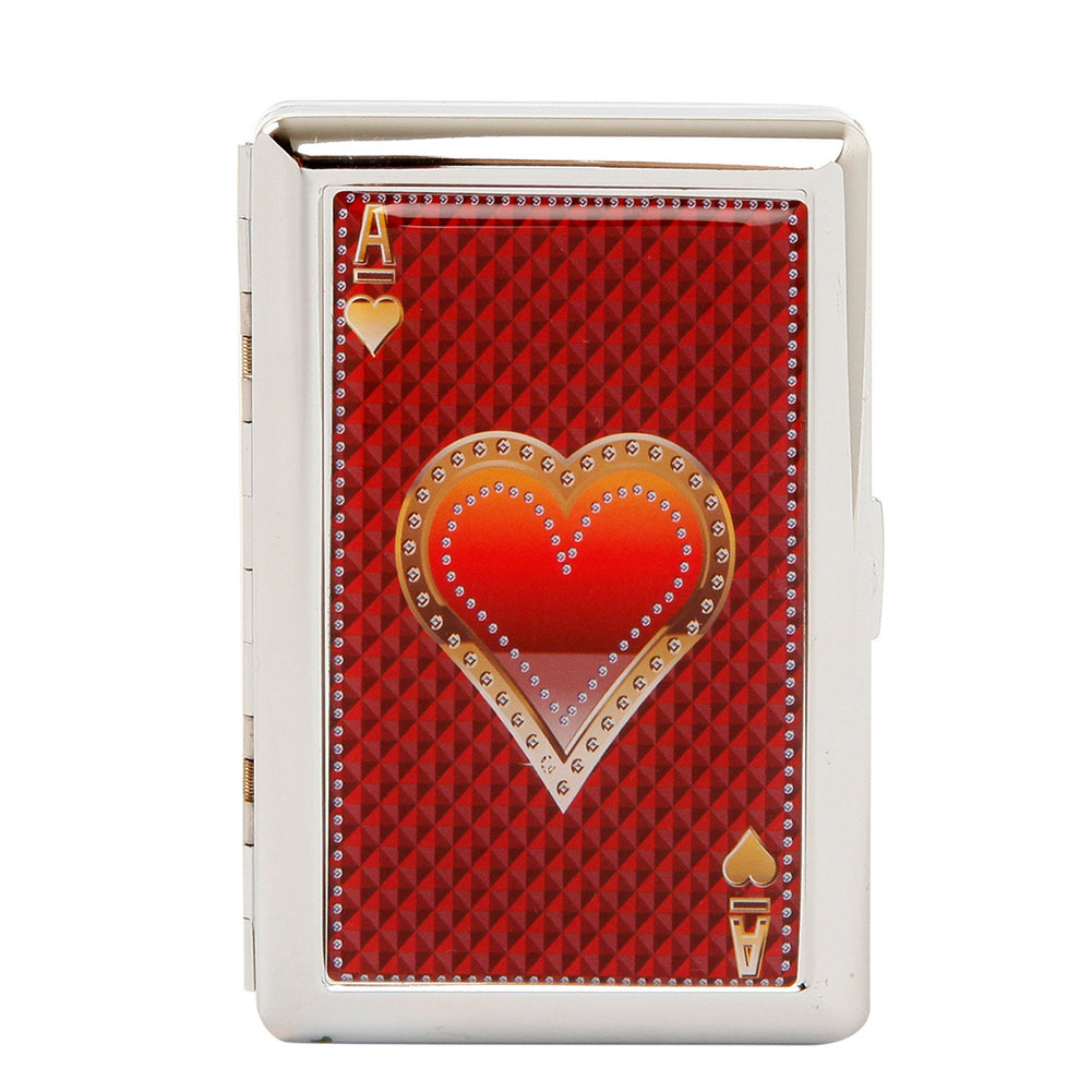 Aces Playing Cards Cigarette Case