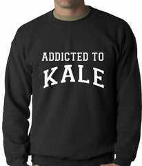 Addicted to Kale Adult Crewneck