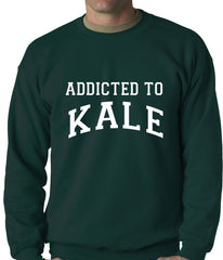 Addicted to Kale Adult Crewneck