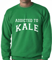 Addicted to Kale Adult Crewneck