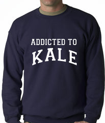 Addicted to Kale Adult Crewneck