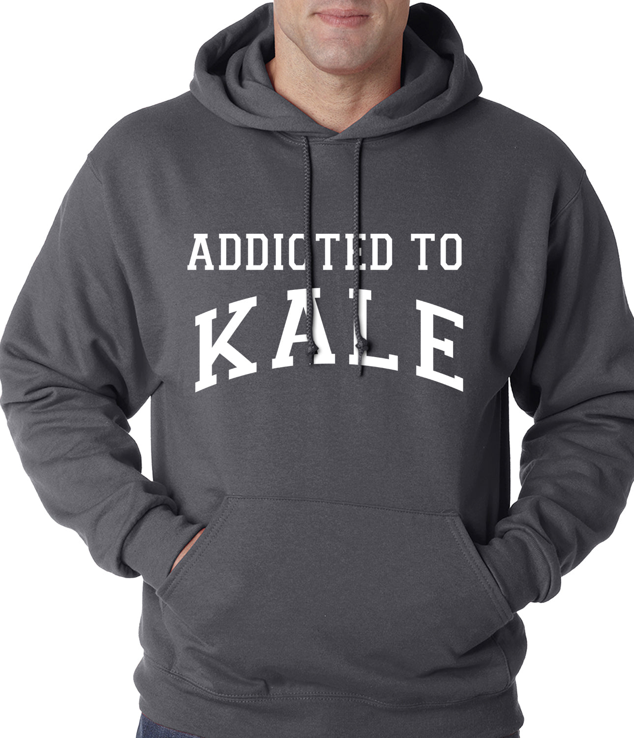 Addicted to Kale Adult Hoodie
