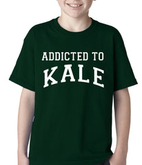 Addicted to Kale Kids T-shirt Black