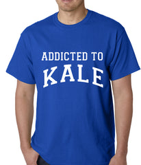 Addicted to Kale Mens T-shirt Royal Blue