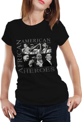 African American Hero Icons Girls T-shirt