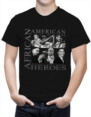 African American Hero Icons Mens T-shirt