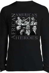 African American Hero Long Sleeve Shirt