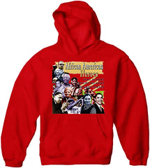 African American Heroes and Record Breakers Adult Hoodie