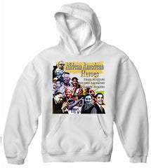 African American Heroes and Record Breakers Adult Hoodie