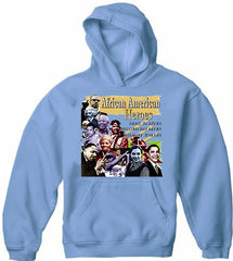 African American Heroes and Record Breakers Adult Hoodie