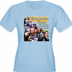 African American Heroes and Record Breakers Girl's T-Shirt