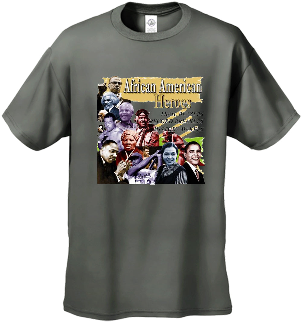 African American Heroes and Record Breakers Men's T-Shirt