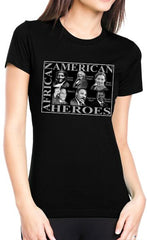 African American Heroes Girl's T-Shirt