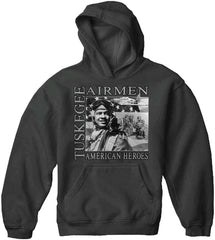 African American Heroes - Tuskegee Airmen Adult Hoodie