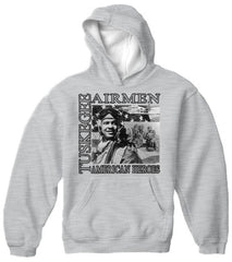 African American Heroes - Tuskegee Airmen Adult Hoodie