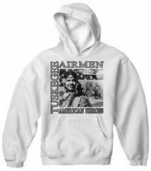 African American Heroes - Tuskegee Airmen Adult Hoodie