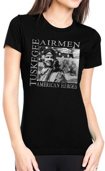 African American Heroes - Tuskegee Airmen Girl's T-Shirt –