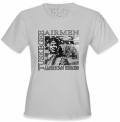 African American Heroes - Tuskegee Airmen Girl's T-Shirt